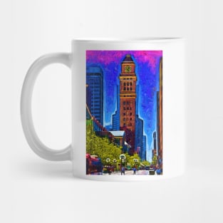 16th Street Pedestrian Mall In Denver Mug